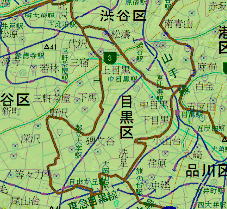 �ڍ���̒n�`�n�}