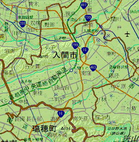 ���Ԏs�̒n�`