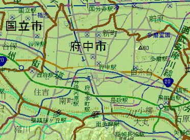 �{���s�̒n�`