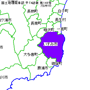 �����ݎs�̈ʒu